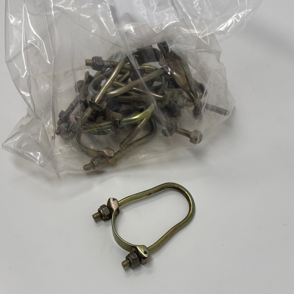 10 Metal U-Bolts
